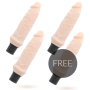 LOVECLONE IVAR Selbstschmierung Vibrator 20 cm - 3 + 1 Gratis