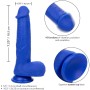 CalExotics Admiral Captain Realistischer Vibrator-Dildo Blau
