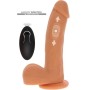 GET REAL - Pulsierender Magnetischer Dildo aus Hautähnlichem Silikon