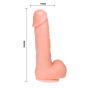 BAILE Realistischer Vibrierender und Rotierender Dildo mit 20 cm Länge