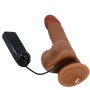 BAILE Bahamut Realistischer Vibrator 21,8 cm mit Fernbedienung und Saugnapf