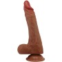 BAILE Calisto Realistischer Dildo 25 cm Naturfarben mit Vibrations- und Rotationsfunktion