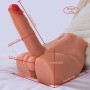 XISE Peel Dildo ASS Masturbator mit realistischem Dildo und Thrusting, 17,5 cm