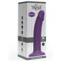 GET REAL - Realistischer Vibrationsdildo aus Silikon, Lila, 19,5 cm