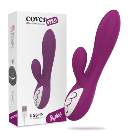 COVERME Taylor Vibrator mit Watchme Wireless Technologie – Silikon, 12 Vibrationsmodi