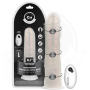COCK MILLER - Realistischer Silikon-Dildo 20,5 cm mit LED-Beleuchtung, Vibration & Fernbedienung