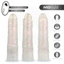 COCK MILLER - Realistischer Silikon-Dildo 20,5 cm mit LED-Beleuchtung, Vibration & Fernbedienung