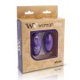 WOMANVIBE ALSAN Fernbedienbares Silikon-Vibrations-Ei Lila