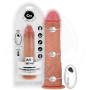 COCK MILLER - Hyperrealistischer Dildo mit Fernbedienung und Vibrationsfunktion, 21,5 cm