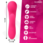 MORESSA JERRY Clip Vibrator mit G-Punkt und Klitoris, Premium Silikon, USB wiederaufladbar