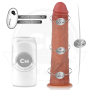 COCK MILLER - Hyperrealistischer Dildo mit Fernbedienung und Vibrationsfunktion, 21,5 cm