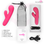MORESSA JERRY Clip Vibrator mit G-Punkt und Klitoris, Premium Silikon, USB wiederaufladbar