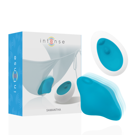 INTENSE - SAMANTHA PANTIE Fernbedienung Blau – Diskreter Vibrator für intensive Momente