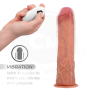 COCK MILLER - Hyperrealistischer Dildo mit Fernbedienung und Saugnapf, 20,5 cm
