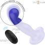 INTENSE SHORTY Vibrator mit Saugnapf Blau, Fernbedienung, 10 Vibrationsmodi