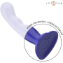INTENSE SHORTY Vibrator mit Saugnapf Blau, Fernbedienung, 10 Vibrationsmodi