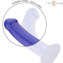 INTENSE - VICTORIA Vibrator mit Saugnapf, 10 Vibrationsmodi, Fernbedienung, Dunkelblau