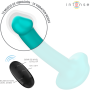 INTENSE - KATIE Vibrator mit Saugnapf, 10 Vibrationsmodi, Fernbedienung, Dunkelblau