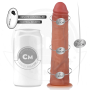 COCK MILLER - Hyperrealistischer Dildo mit Vibrationsfunktion und Fernbedienung, 19,5 cm