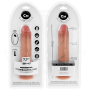 COCK MILLER - Hyperrealistischer Dildo mit Vibrationsfunktion und Fernbedienung, 19,5 cm