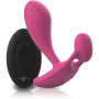 INTENSE Shelly Duo Anal-Perineum und Vaginal-Klitoris Vibrator mit Fernbedienung Pink