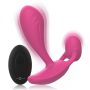 INTENSE Shelly Duo Anal-Perineum und Vaginal-Klitoris Vibrator mit Fernbedienung Pink