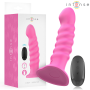 INTENSE - CINDY Vibrator Größe L, Spiraldesign, 10 Vibrationsmodi, Rosa, Fernbedienung