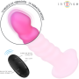 INTENSE - CINDY Vibrator Größe L, Spiraldesign, 10 Vibrationsmodi, Rosa, Fernbedienung