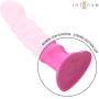 INTENSE - CINDY Vibrator Größe L, Spiraldesign, 10 Vibrationsmodi, Rosa, Fernbedienung