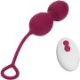 ARMONY Blossoms Vaginale Gewichte Vibrator mit Fernbedienung, 10 Vibrationsmodi, Dunkelrot