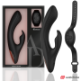 ANNE'S DESIRE Rabbit Vibrator mit Fernbedienung und WATCHME Technologie, Schwarz