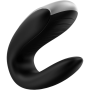 Satisfyer Double Fun Partner Vibrator – Schwarz, Paarvibrator mit App-Steuerung