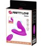PRETTY LOVE Melvin Klitoris-Massager mit Fernbedienung, Dualmotor