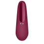 SATISFYER CURVY 1+ – Ergonomischer Klitoris-Stimulator mit Vibrationsfunktion in Rot-Pink