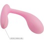 PRETTY LOVE BAIRD G-Punkt Vibrator mit 12 Vibrationsmodi, wiederaufladbar, rosa, App-Steuerung
