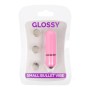 GLOSSY - Kleine Vibrationskugel in Tiefrosa