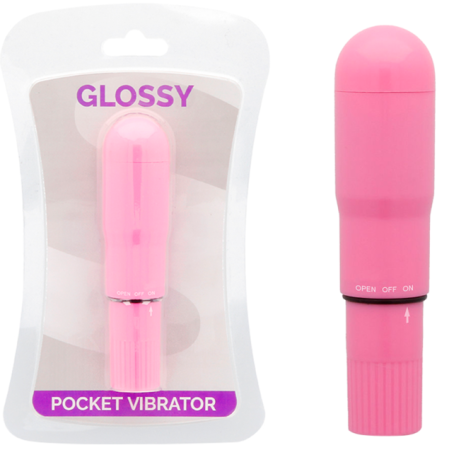 GLOSSY - Pocket Vibrator in Intensivem Rosa