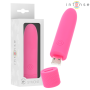 INTENSE SYMONE USB Wiederaufladbare Vibrationskugel mit 8 Vibrationsmodi, Rosa, 10 x 2,2 cm