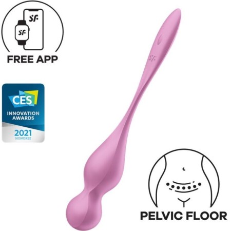 Satisfyer Love Birds Vibrations-Kegel-Bälle Rosa