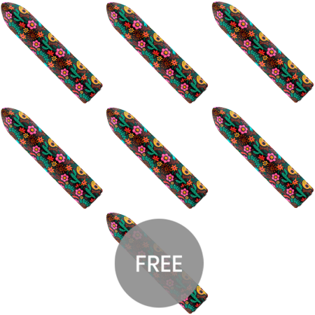 CUSTOM BULLETS - Wiederaufladbare Skull Vibrationskugel mit 10 Intensitäten 6 + 1 Gratis