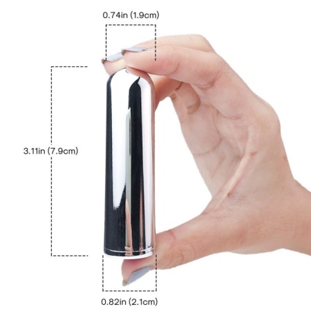 ARMONY - Schwarze Vibrationskugel 2,1 cm x 7,9 cm