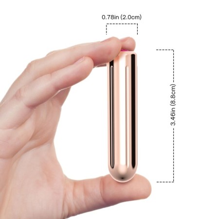 ARMONY WARHEAD Vibrationskugel Gold 2 cm x 8,8 cm