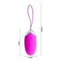 PRETTY LOVE Egg Berger mit Fernbedienung - 12 Vibrationsmodi, 12V