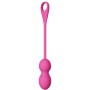 Pretty Love Elvira Wiederaufladbare Vibrations-Kegel-Bälle in Rosa