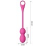 Pretty Love Elvira Wiederaufladbare Vibrations-Kegel-Bälle in Rosa