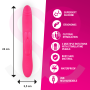 MORESSA SOMER Premium Vibrator mit starker Rotation und vielseitiger Vibration aus medizinischem Silikon