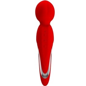 PRETTY LOVE - Walter Vibrator Wand Rot, 7 Vibrationsmodi, 5 Intensitätsstufen