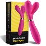 ARMONY Y-WAND Massagegerät & Vibrator mit Doppelkopf Fuchsia