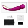 LELO SMART WAND 2 Bordeaux - Leistungsstarker Körpermassagegerät mit 10 Vibrationsmodi