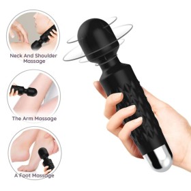 ARMONY Postman Massager & Vibrator mit super flexiblem Kopf, schwarz